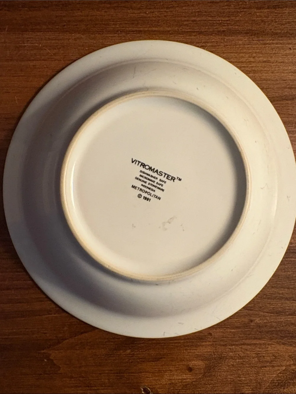 VTG 1991 VITROMASTER Metropolitan Soup/Cereal Bowls 7.25” Set of (4)